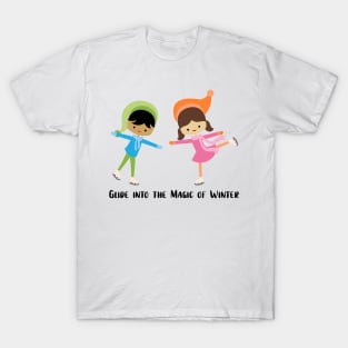 Glide Into The Magic Of Winter T-Shirt